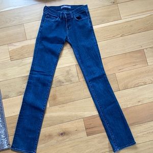 J Brand Skinny Dark Wash Jean Size 25